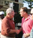Mark Warner with John Miller