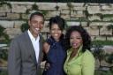 Obamas and Winfrey