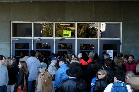 Hillary rally in Arlington