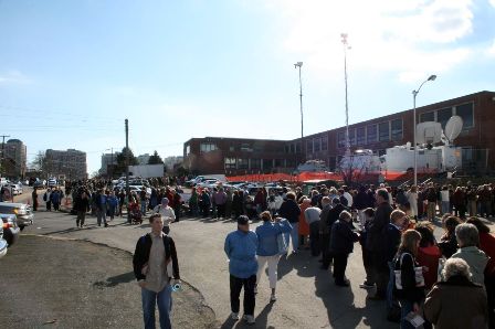 Hillary rally in Arlington