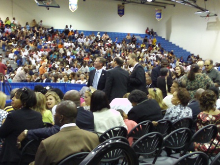 Del. Joe Bouchard, Del. Bobby Mathieson, LA Jason Robinson