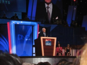 Sen. Ted Kennedy makes surprise appearence