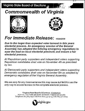 Phony flier from PilotOnline